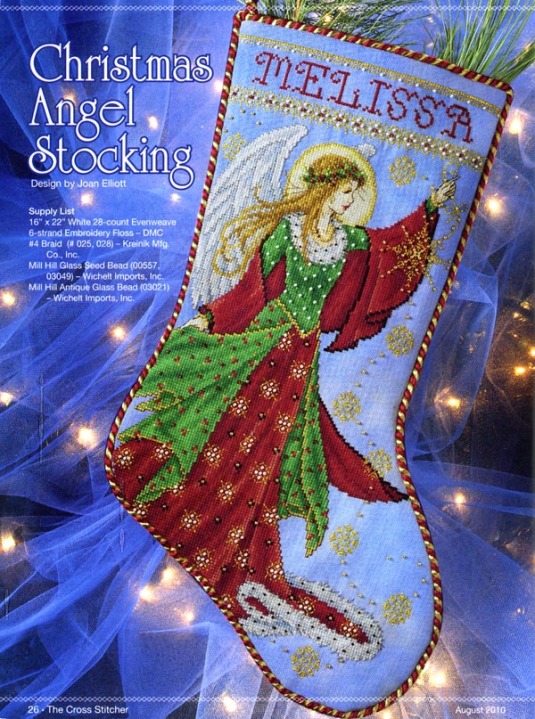 Angel ChristmasStocking